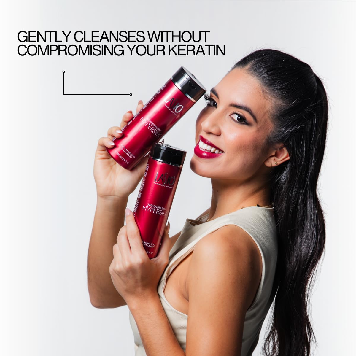 Lasio HYPERSILK Keratin-Infused Replenishing Shampoo