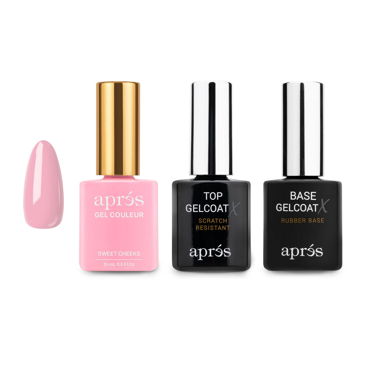 APRÉS Gel Couleur Trio Gel Nail Polish Set