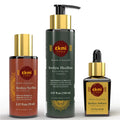 Ekmiveda Hair Growth Set with Ayurvedic Herbs, Oil, Shampoo & Serum