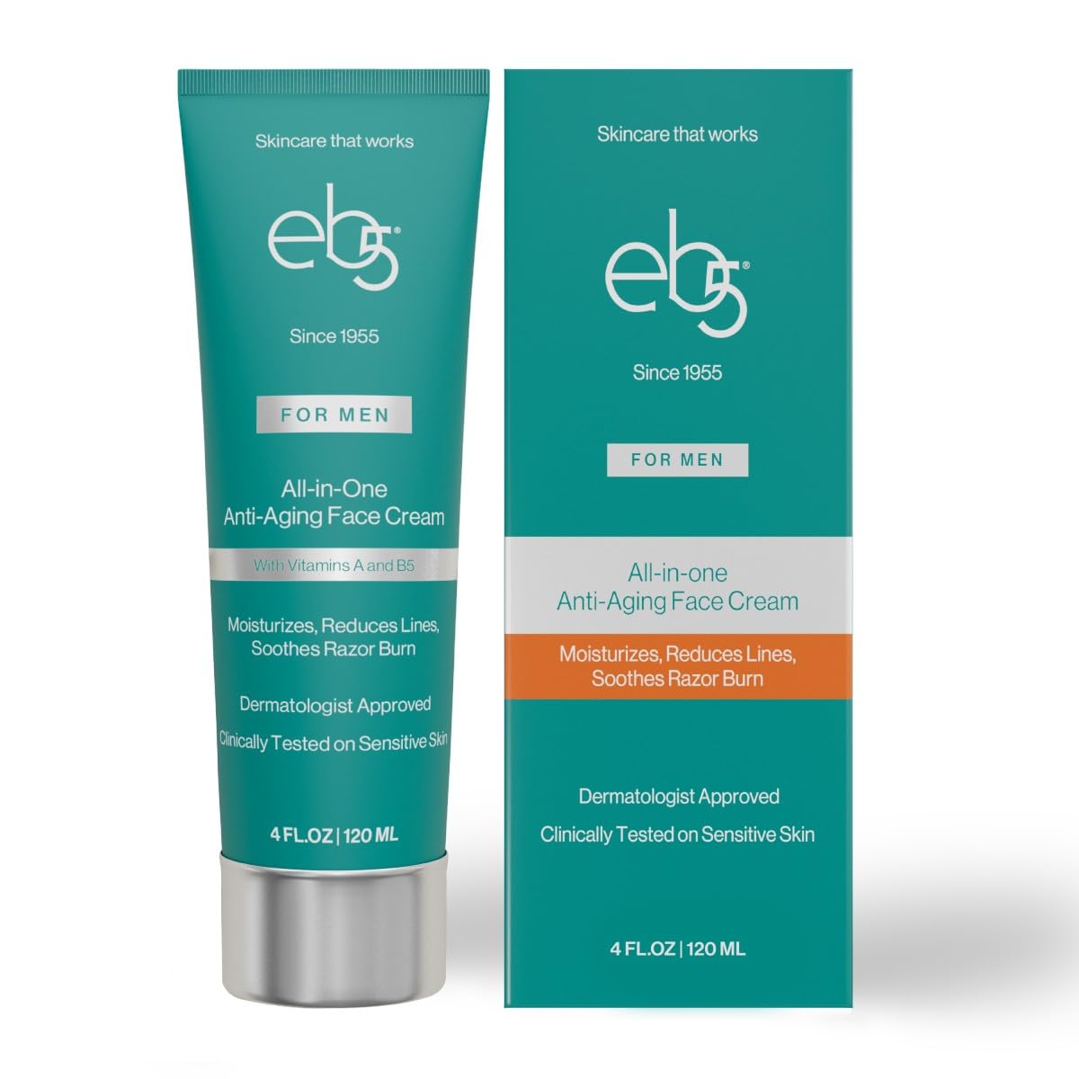 eb5 Men’s All-in-One Anti-Aging Face Cream with Retinol and Vitamins