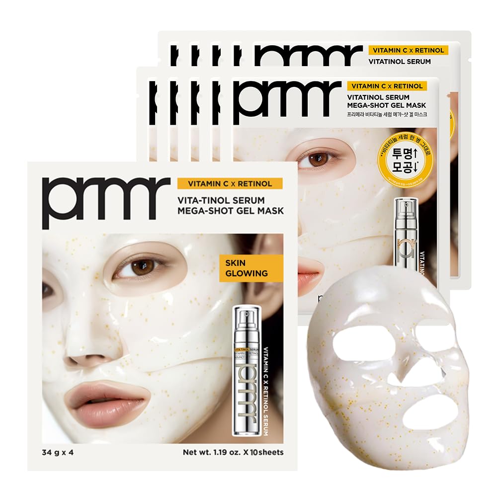 Primera Vitatinol Serum Hydrogel Face Mask with Vitamin C & Retinol