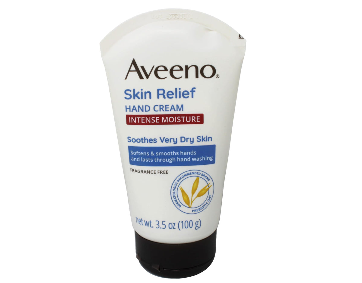 AVEENO Active Naturals Intense Relief Hand Cream 3.5 oz, Pack of 3