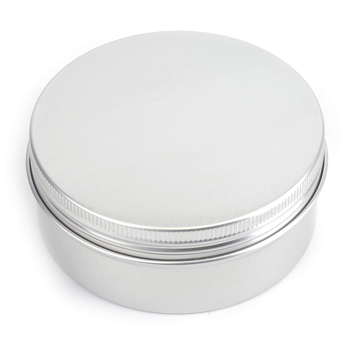 Foraineam 24 Pack 8 oz Aluminum Tin Cans with Screw Top Lids