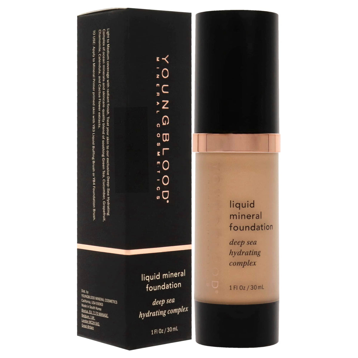 Youngblood Liquid Mineral Foundation, 1 Fl Oz