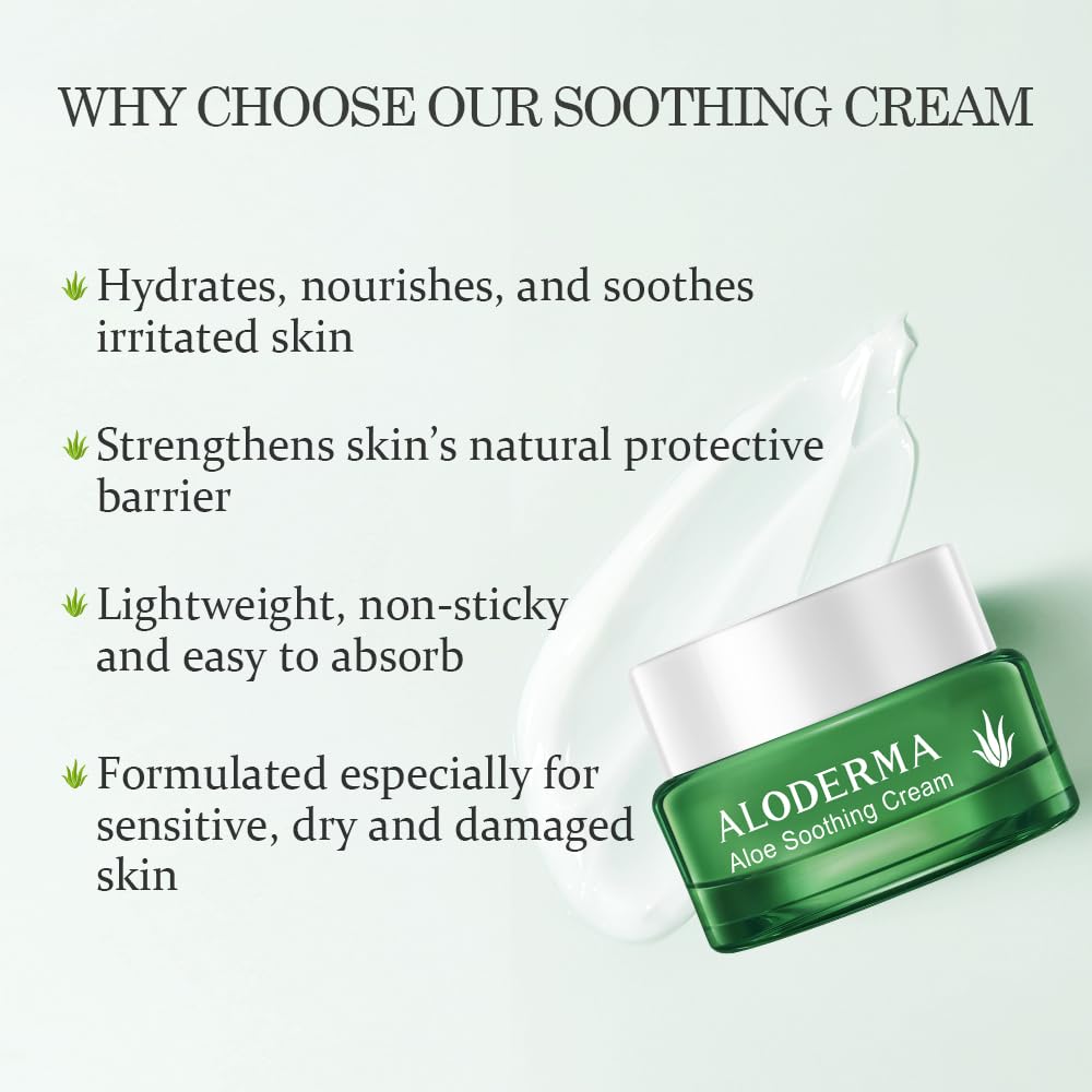 Aloderma Aloe-Based Skincare Cream