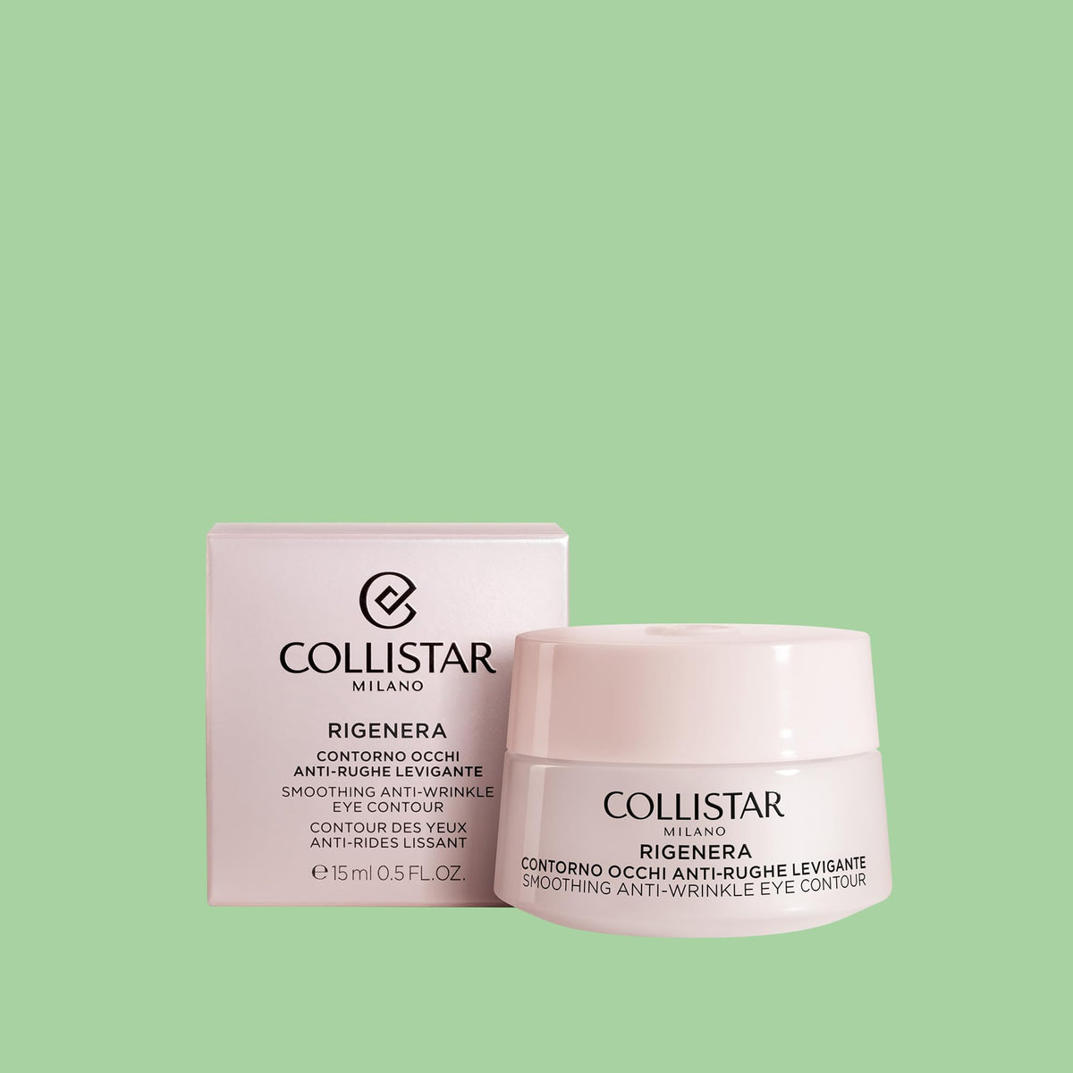 Collistar Rigenera Smoothing Anti-Wrinkle Eye Contour Cream, 15 ml