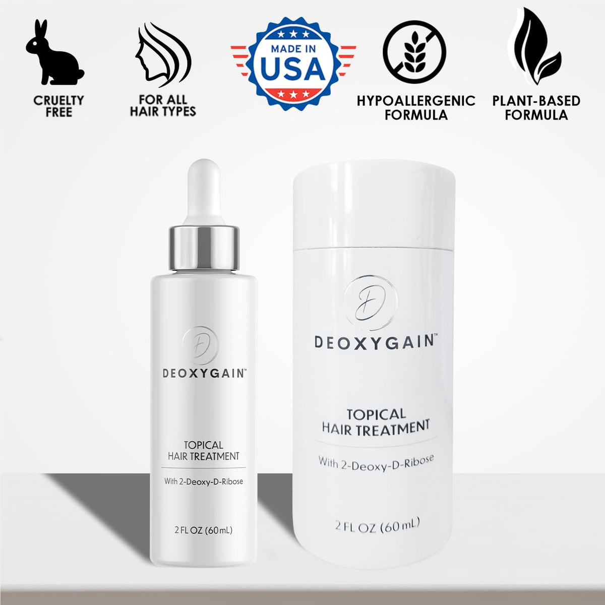 Deoxygain Hair Growth Serum with 2DDR, DHT Blocker & Biotin