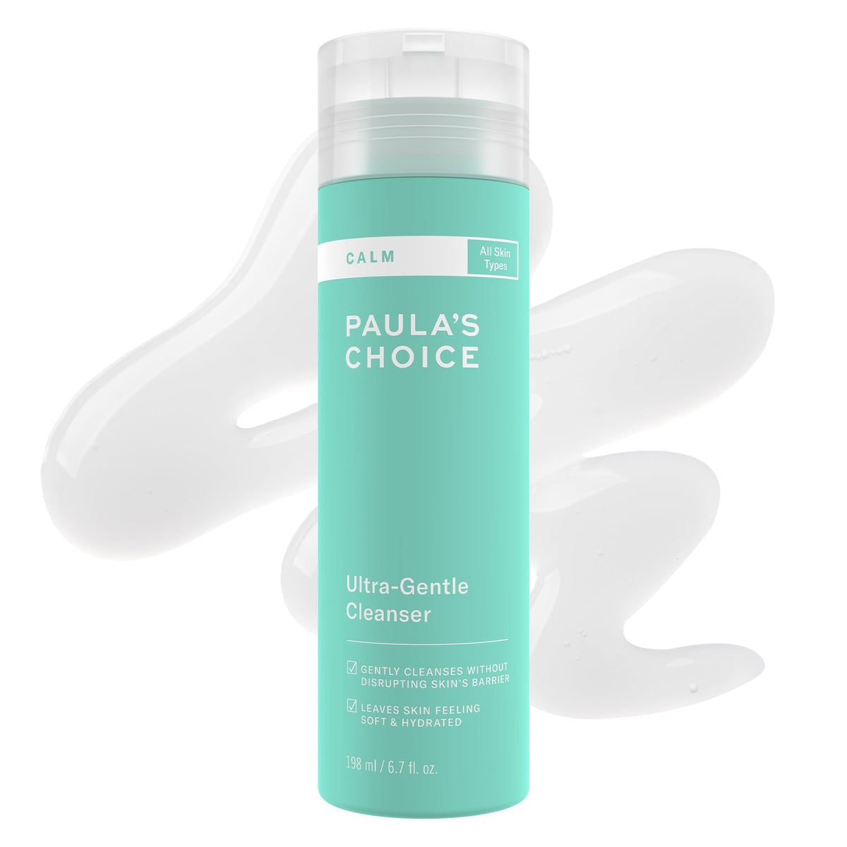 Paula's Choice CALM Ultra-Gentle Face Cleanser for Sensitive Skin, 6 fl oz