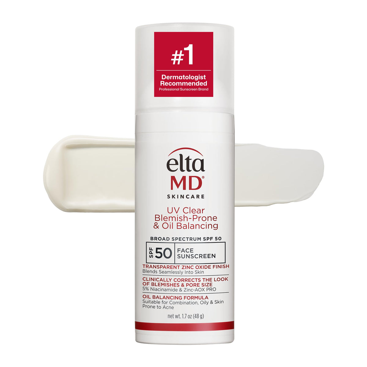 EltaMD UV Clear Face Sunscreen SPF 46, Oil-Free Broad Spectrum