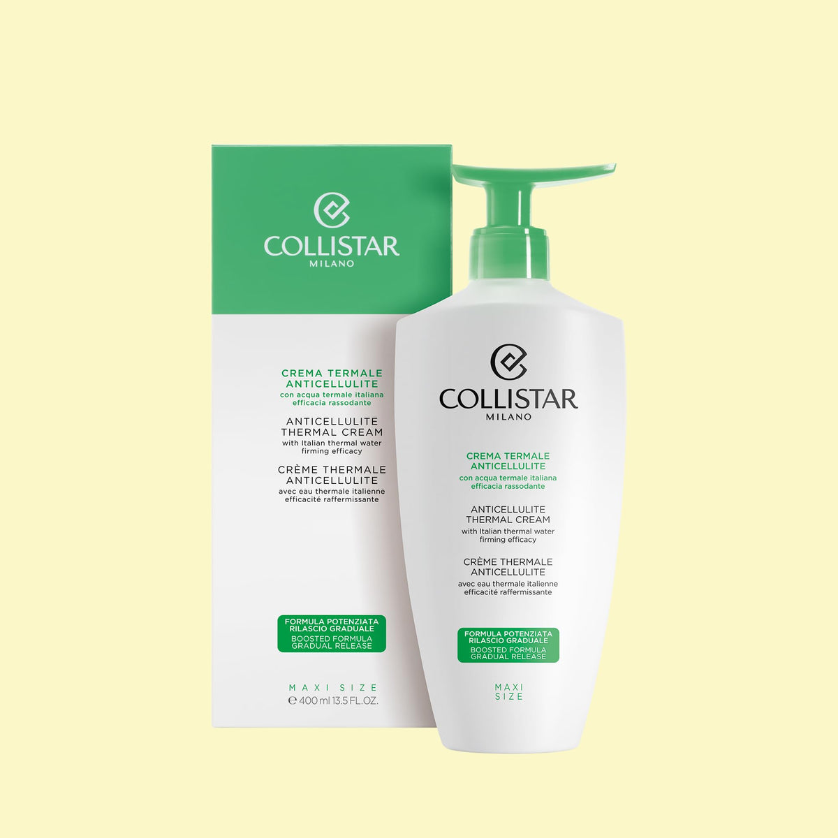 Collistar Anti-Cellulite Thermal Cream 400 ml, Firming Effect