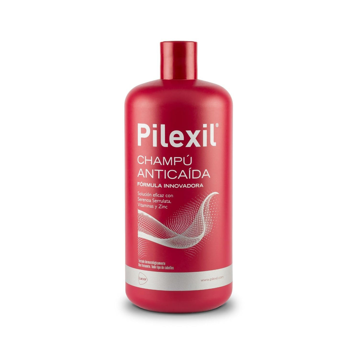 PILEXIL Anti-Hair Loss Shampoo with Serenoa, Vitamins and Zinc, 900 ml