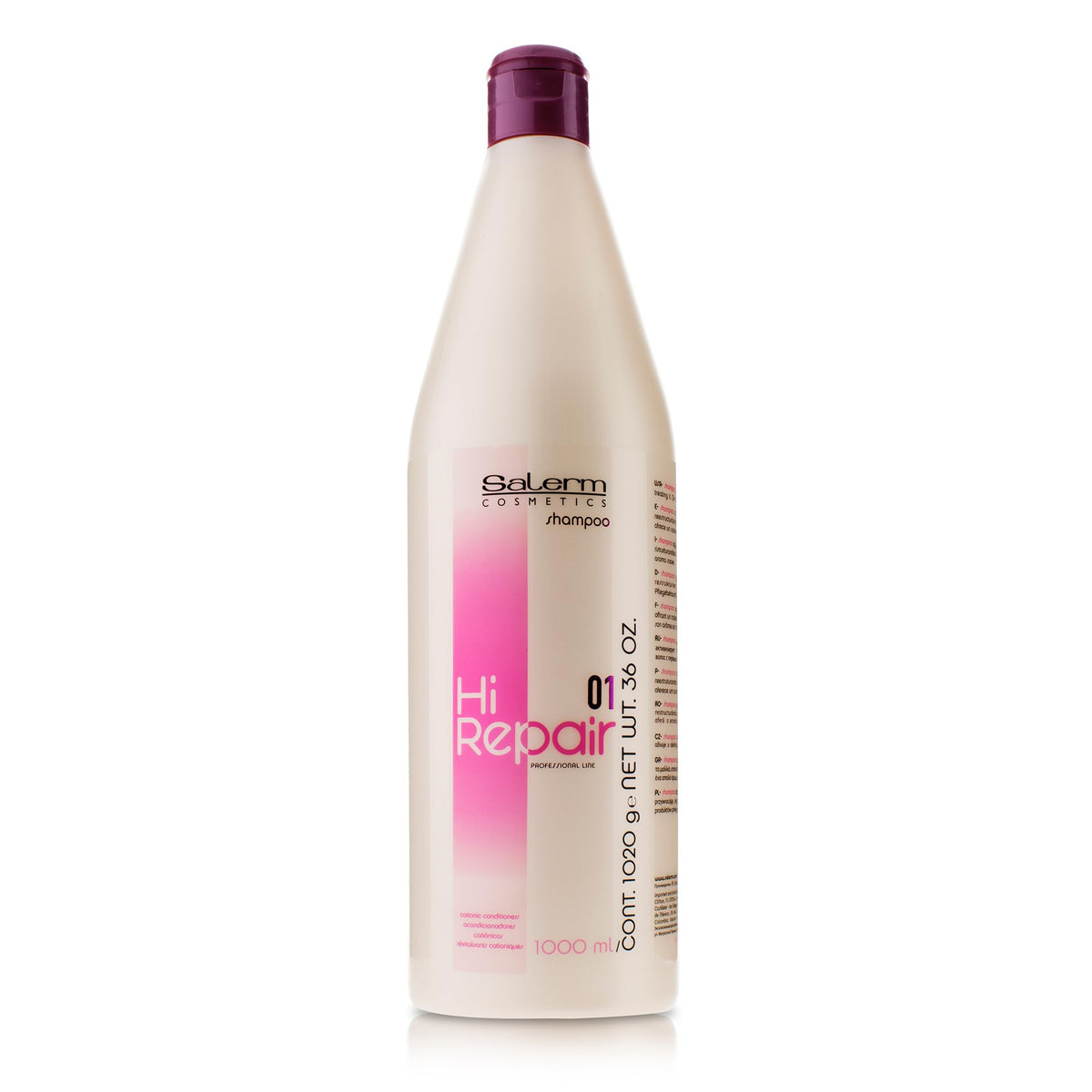 SALERM Hi Repair Repairing Shampoo for Damaged Hair, 1000 ml