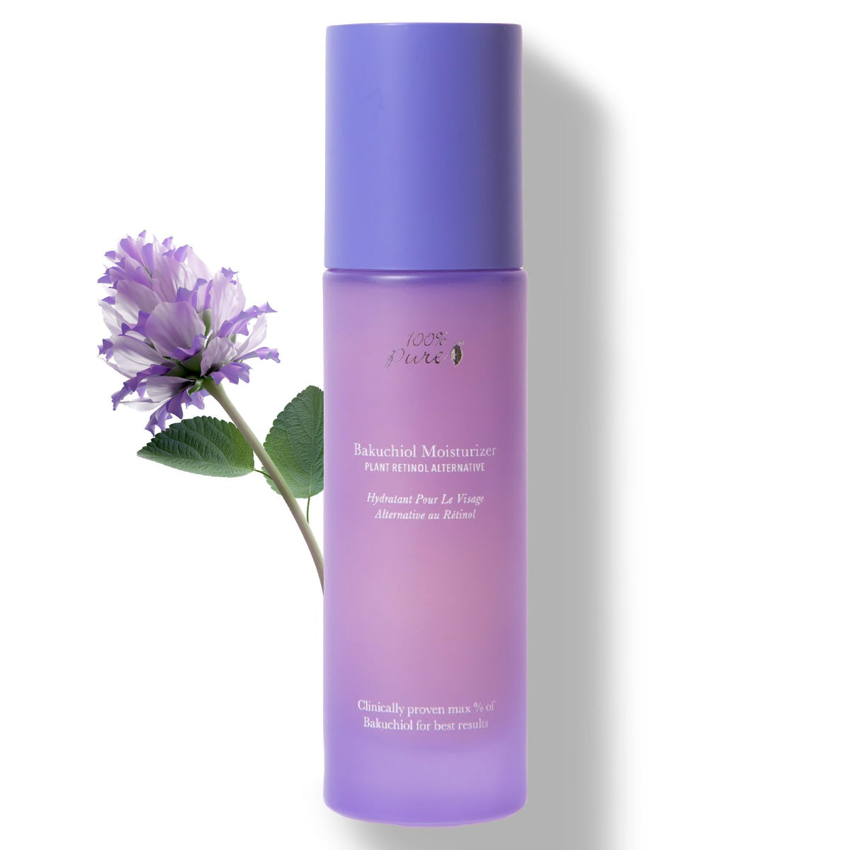 100% Pure Bakuchiol Facial Moisturizer with Hyaluronic Acid, 1.7 fl oz