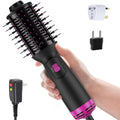 Dual Voltage Mini Hair Dryer Brush with Ionic Ceramic Styling