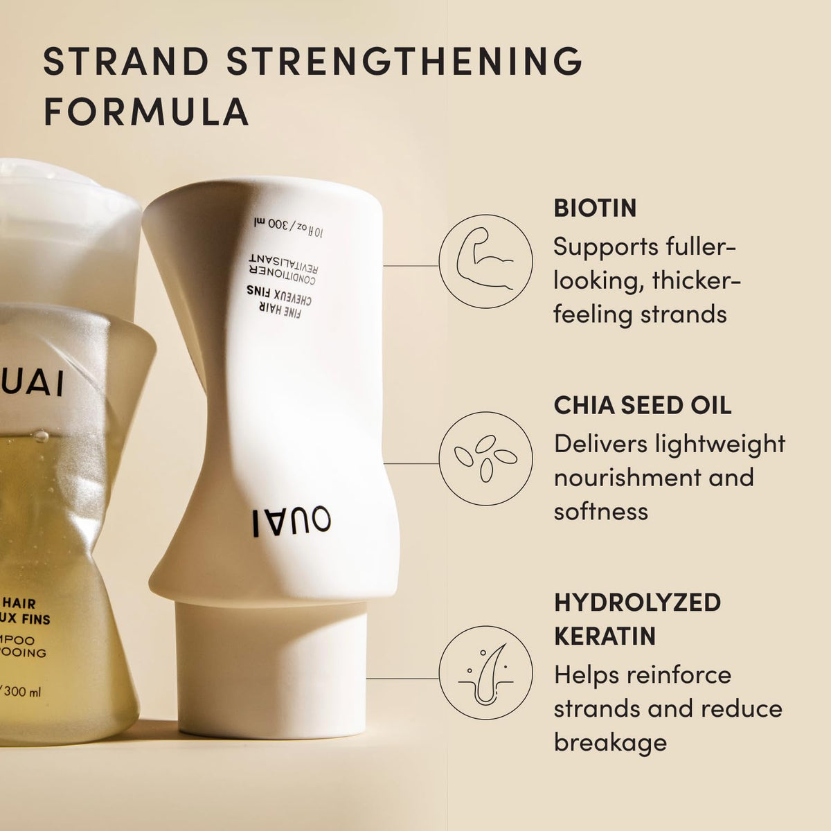 OUAI Shampoo and Conditioner Set