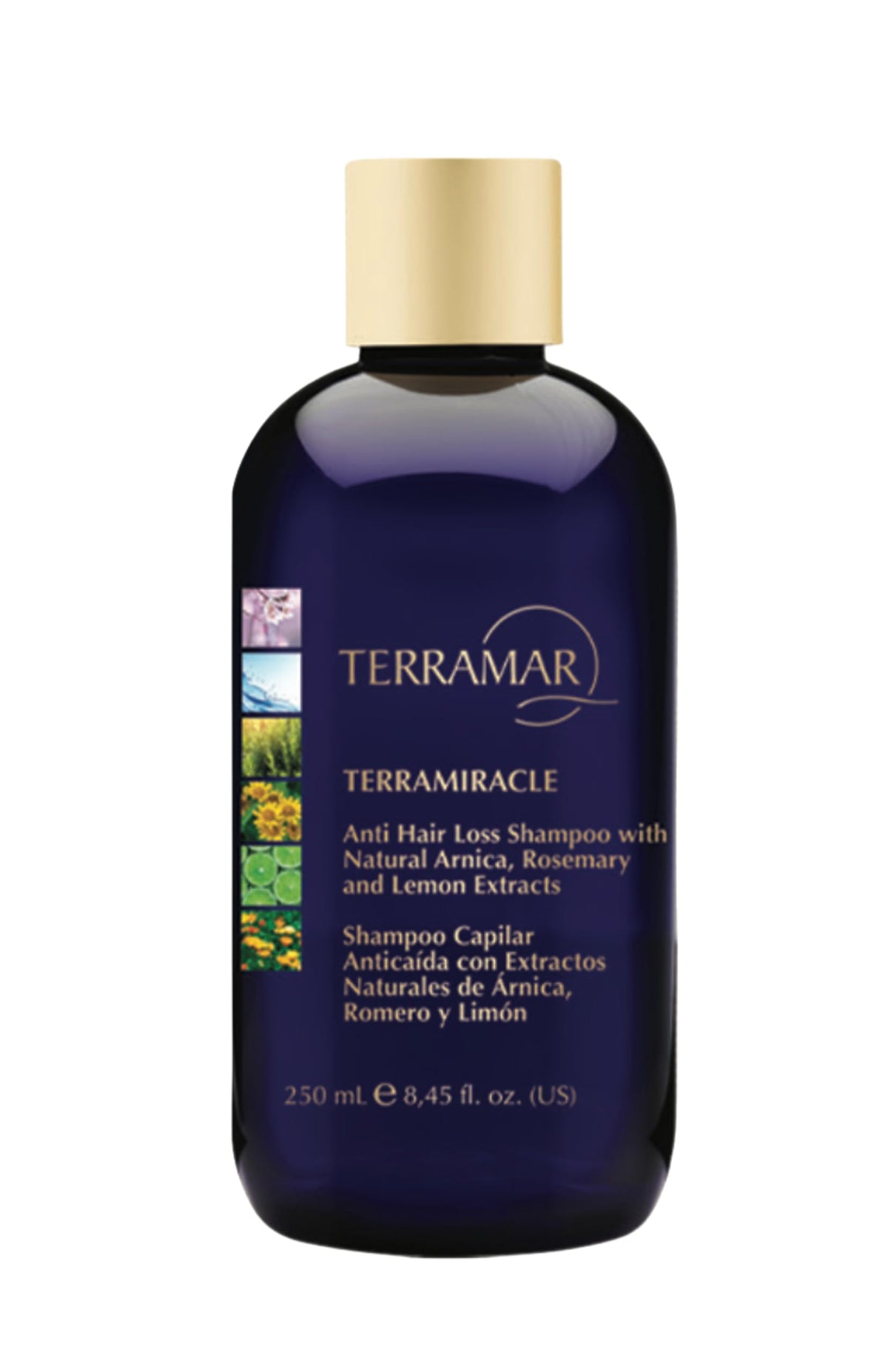 Terramar TERRAMIRACLE Anti Hair Loss Shampoo with Arnica, Rosemary & Lemon