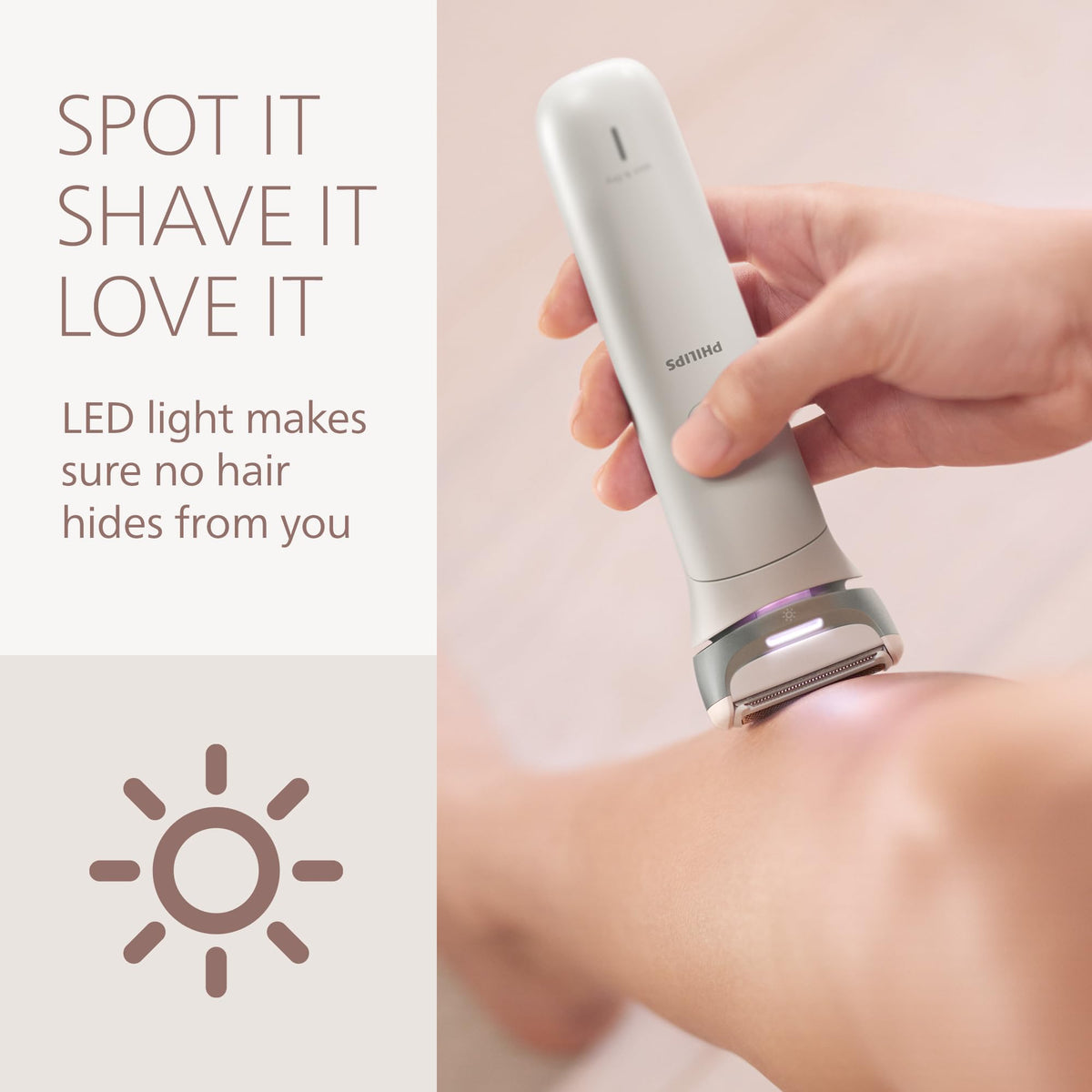 Philips Lady Shaver Series 8000 Cordless Wet & Dry Electric Shaver