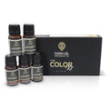 Parallel Products Premium Eyebrow Henna Color Kit, 5-Shade Mini Collection