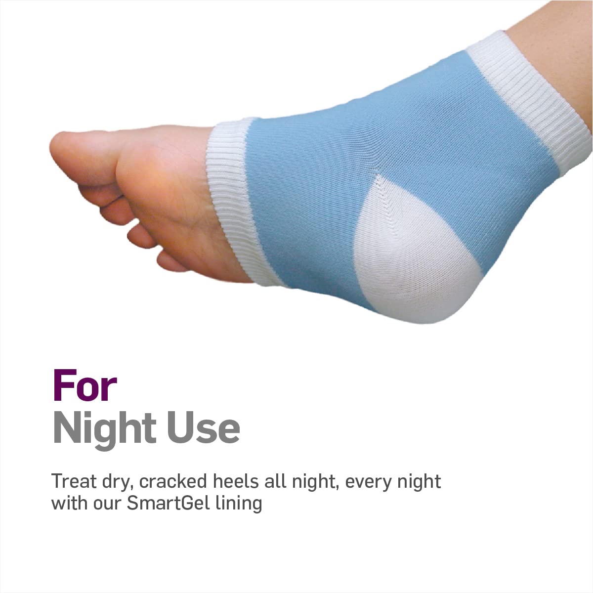 NatraCure Intensive & Vented Moisturizing Gel Heel Sleeve Combo Pack