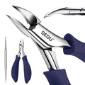 DEOU Professional Stainless Steel Toenail Clippers with Ergonomic Handle