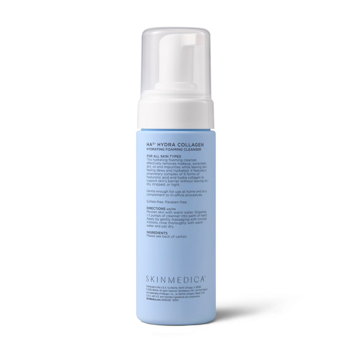 SkinMedica HA5 Hydra Collagen Hydrating Foaming Cleanser with Vegan Collagen