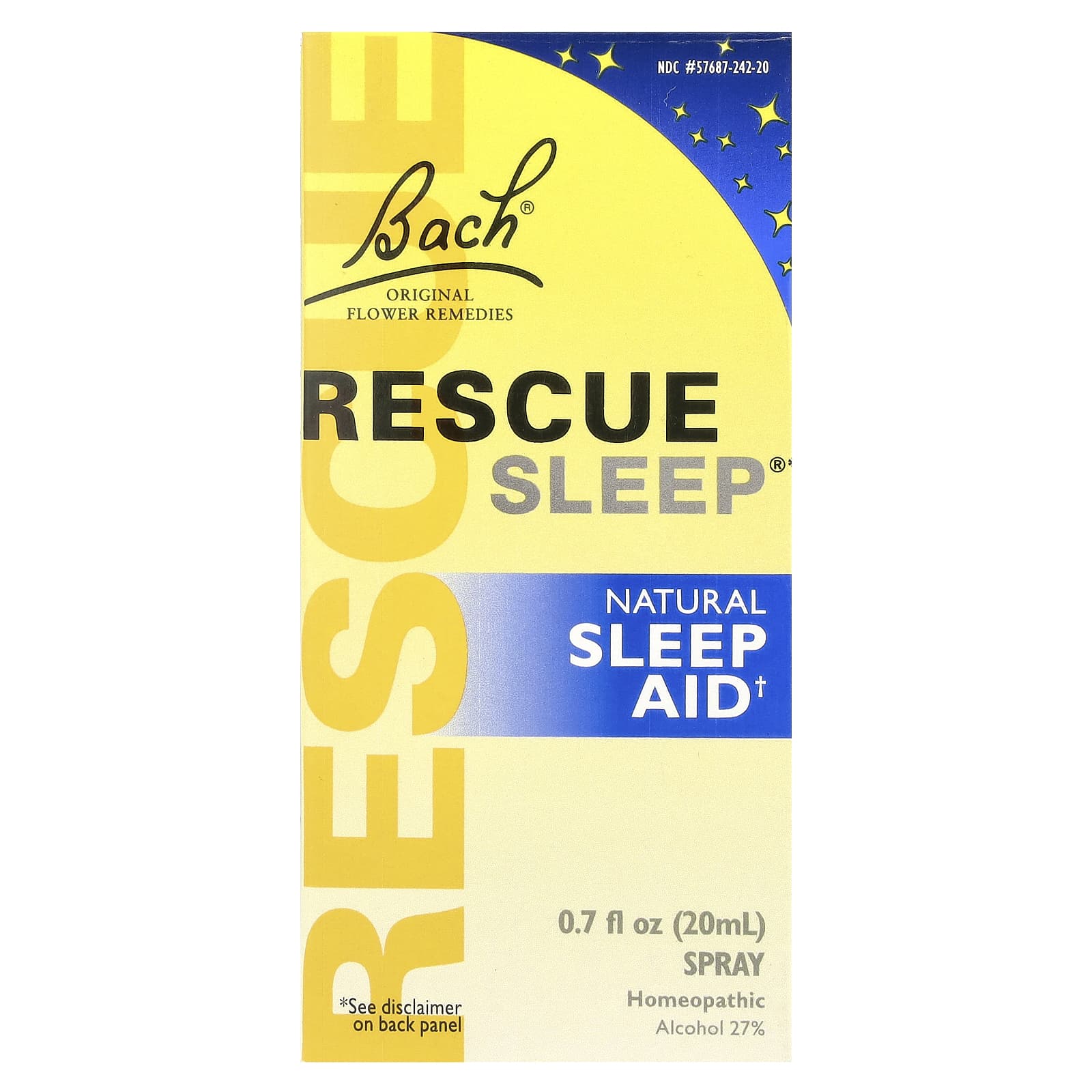 Bach, Rescue Sleep® Spray, 0.7 fl oz (20 ml)