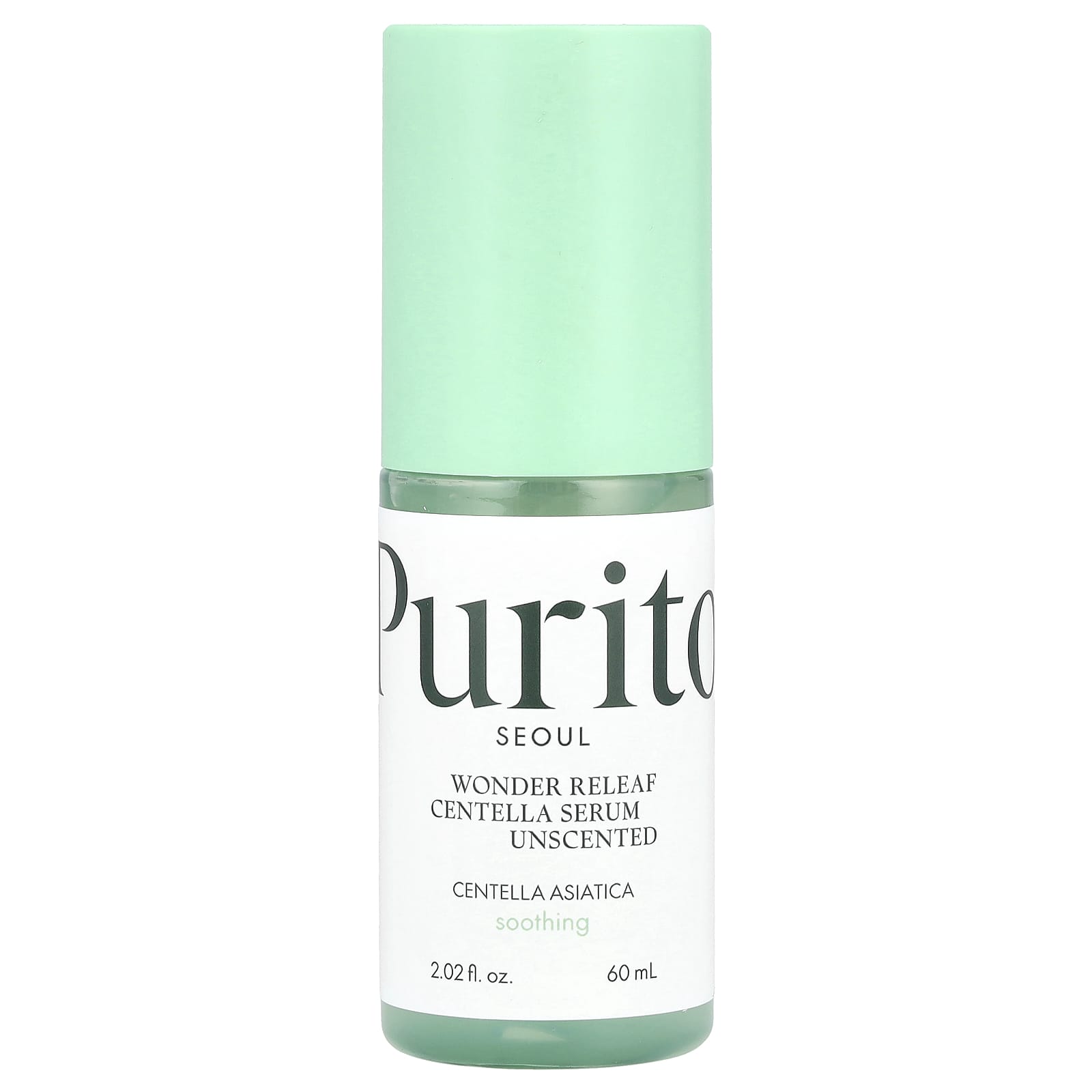 Purito, Wonder Releaf Centella Serum, Unscented , 2.02 fl oz (60 ml)