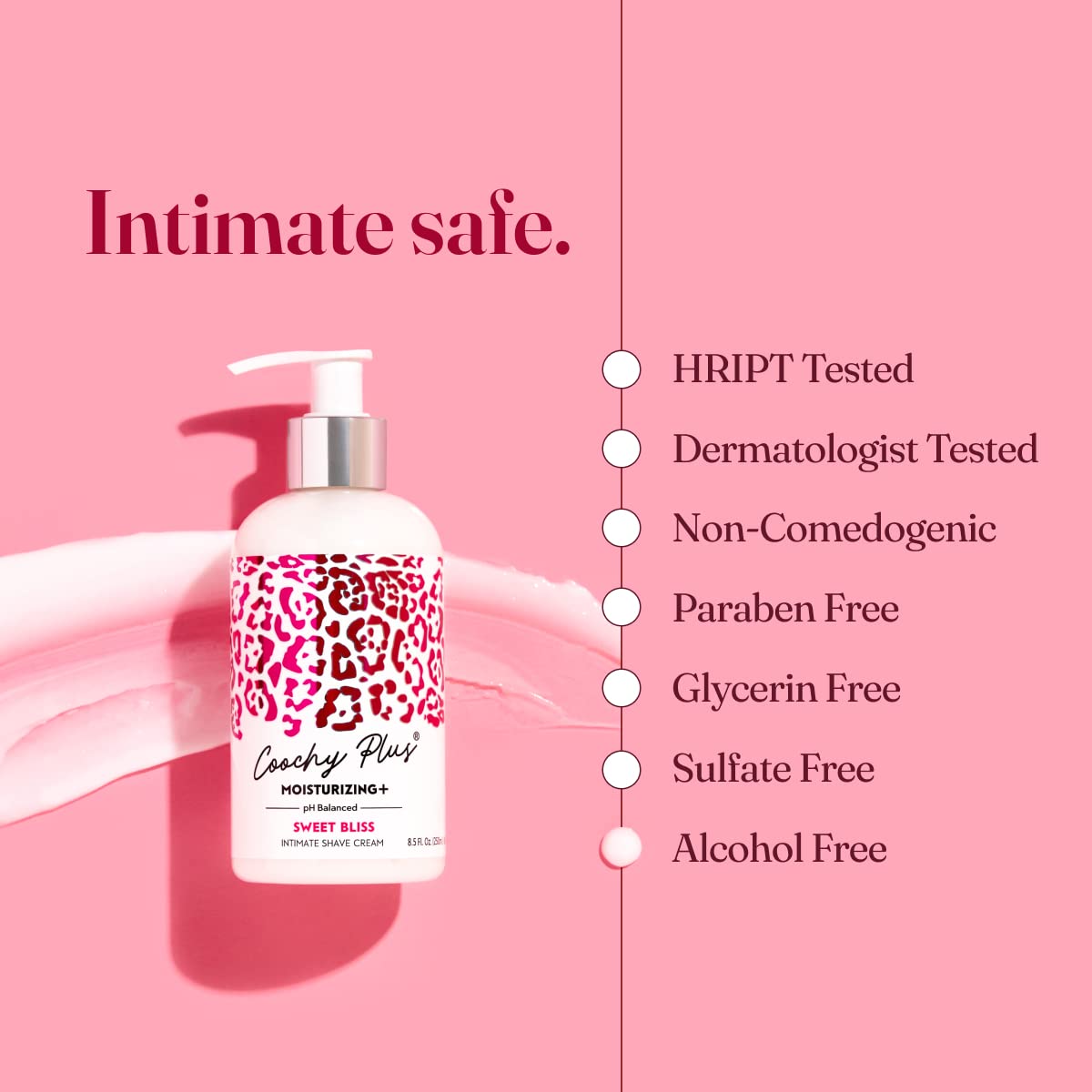Coochy Plus Moisturizing Intimate Shaving Cream