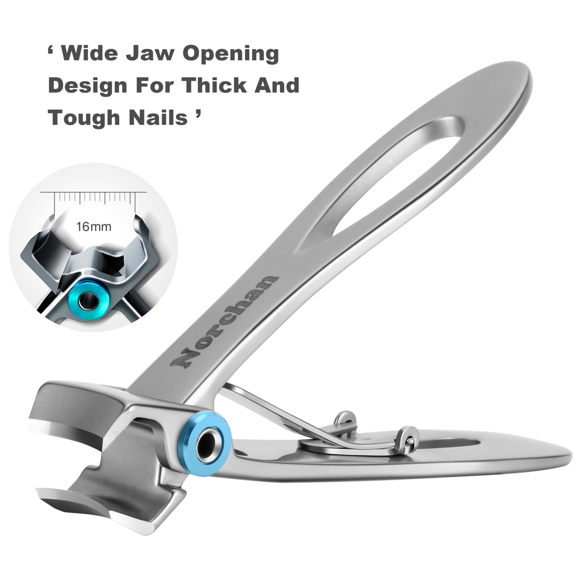 5-Piece 420J2 Stainless Steel Nail Clipper Set with Nail File