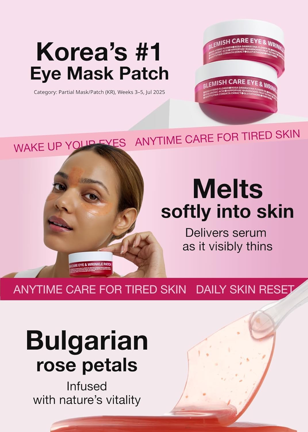 ISOI Blemish Care Eye Patches with Hyaluronic Acid, 90 Count