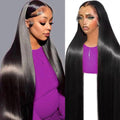 Natural-Looking Human Hair Lace Front Wig