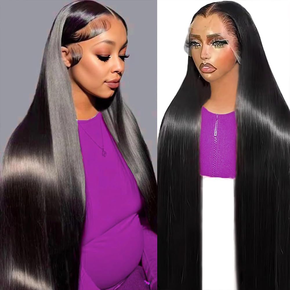 Natural-Looking Human Hair Lace Front Wig