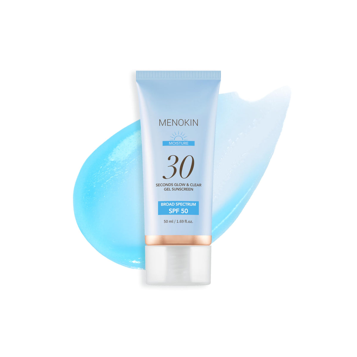 MENOKIN 30 Seconds Glow & Clear Gel Sunscreen SPF 50