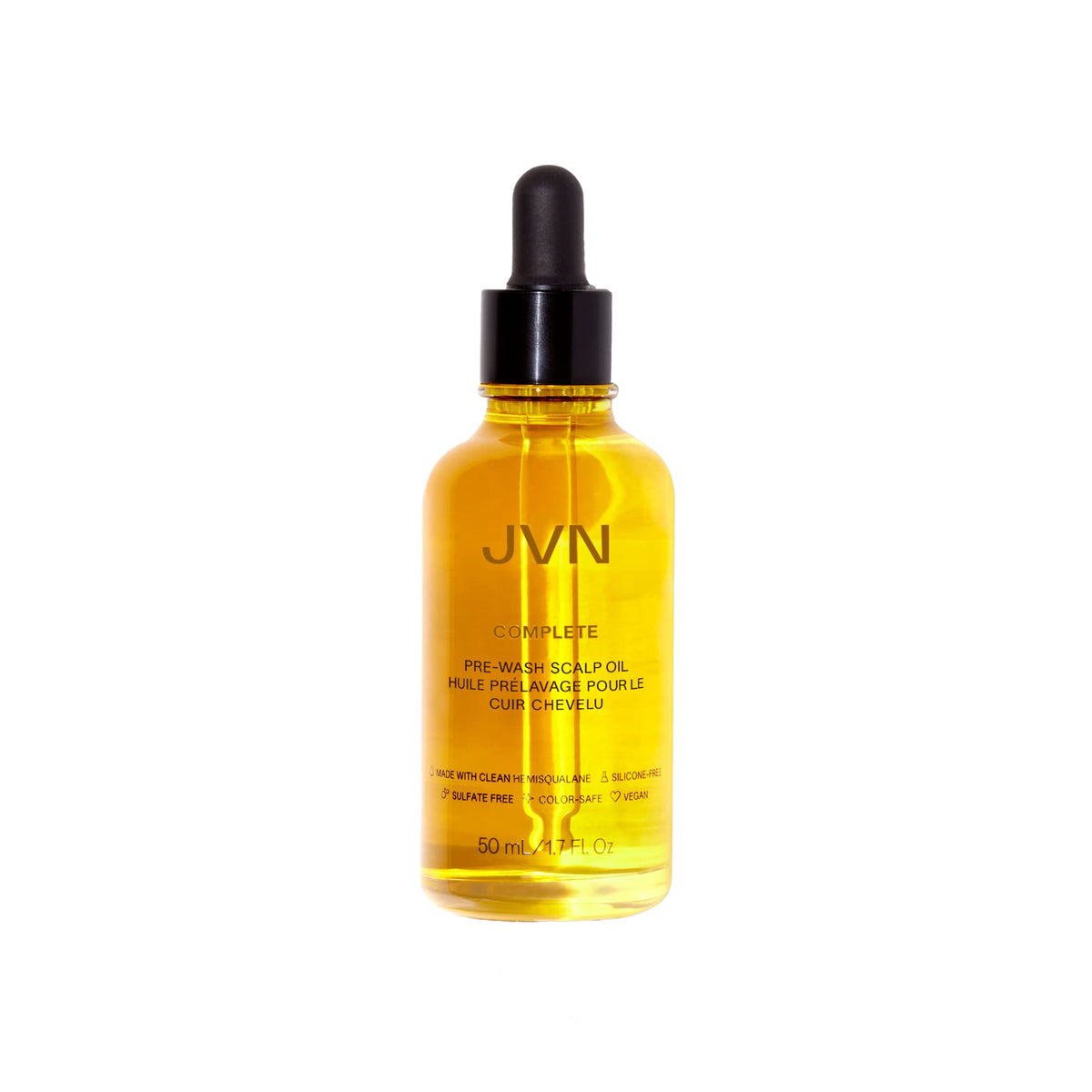 JVN Complete Pre-Wash Scalp Oil with Rosemary Extract, 1.7 Fl Oz