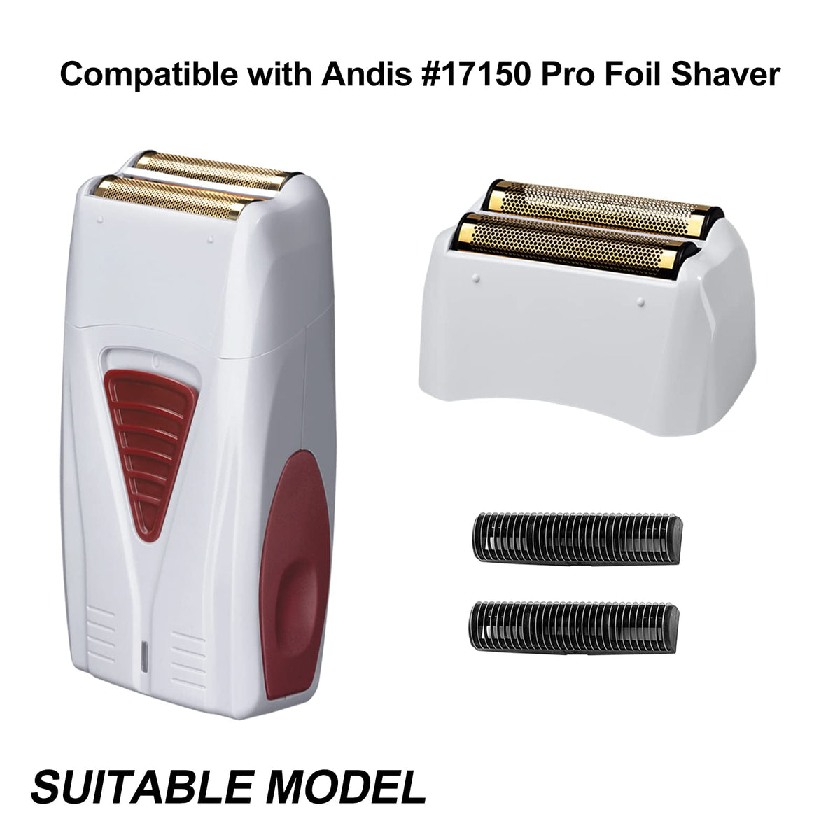 Gold Replacement Foil & Cutters for Andis #17155/#17150