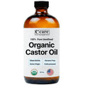 100% Pure Organic Cold-Pressed Unrefined Castor Oil