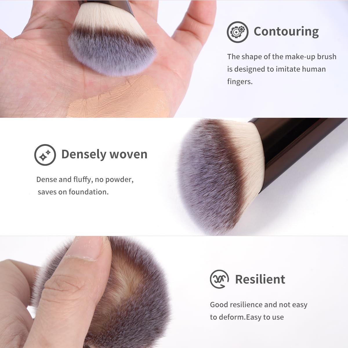 MAANGE Makeup Brush Set with Organizer Bag