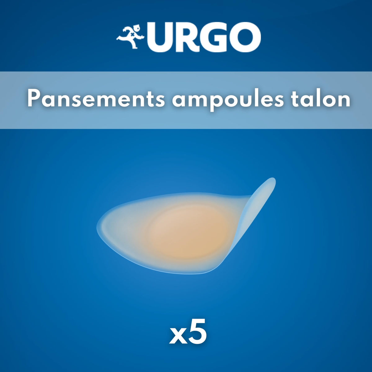 Urgo Second Skin Heel Blisters Treatment X5