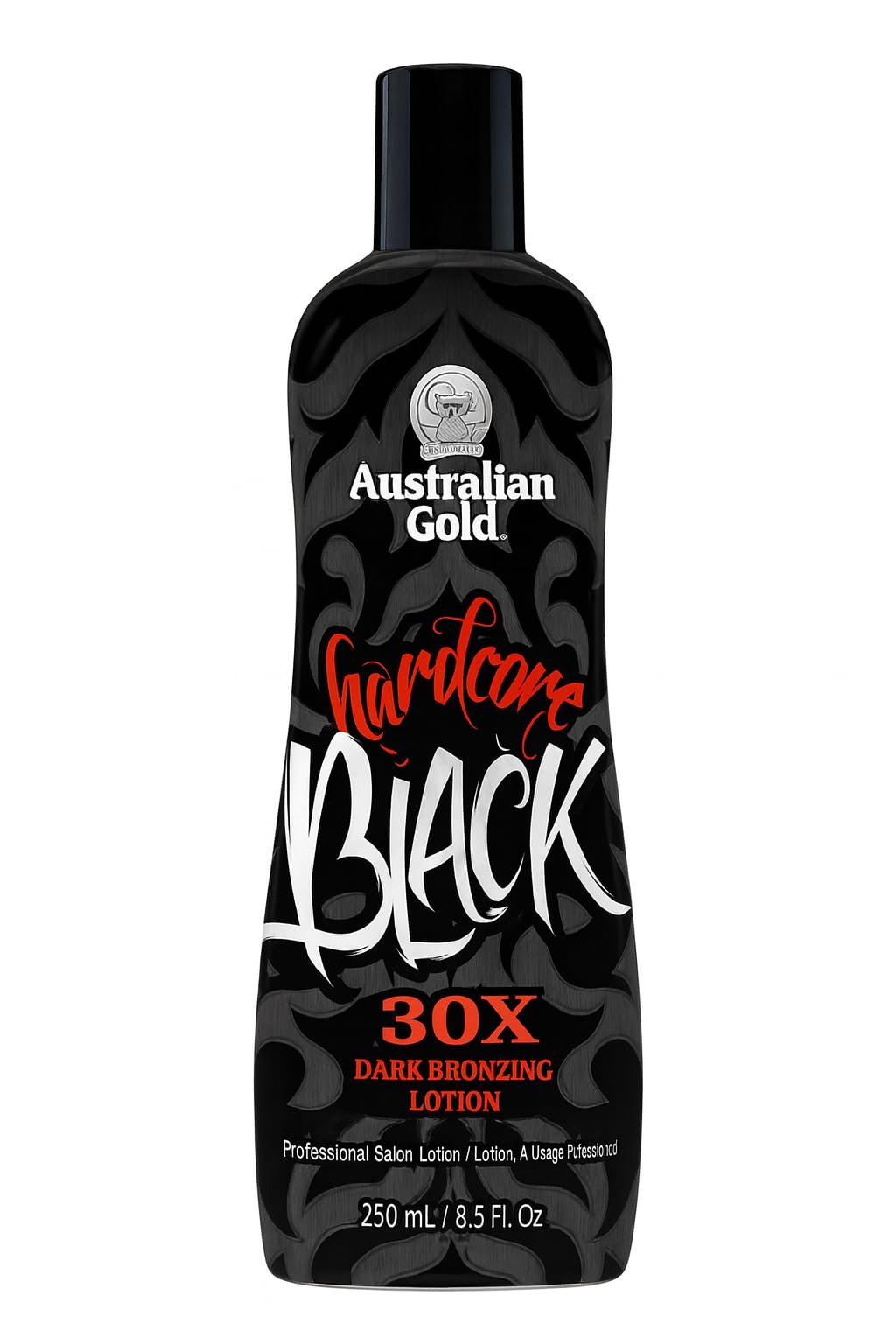 Australian Gold Hardcore Black Bronze 30X Dark Bronzing Tanning Lotion