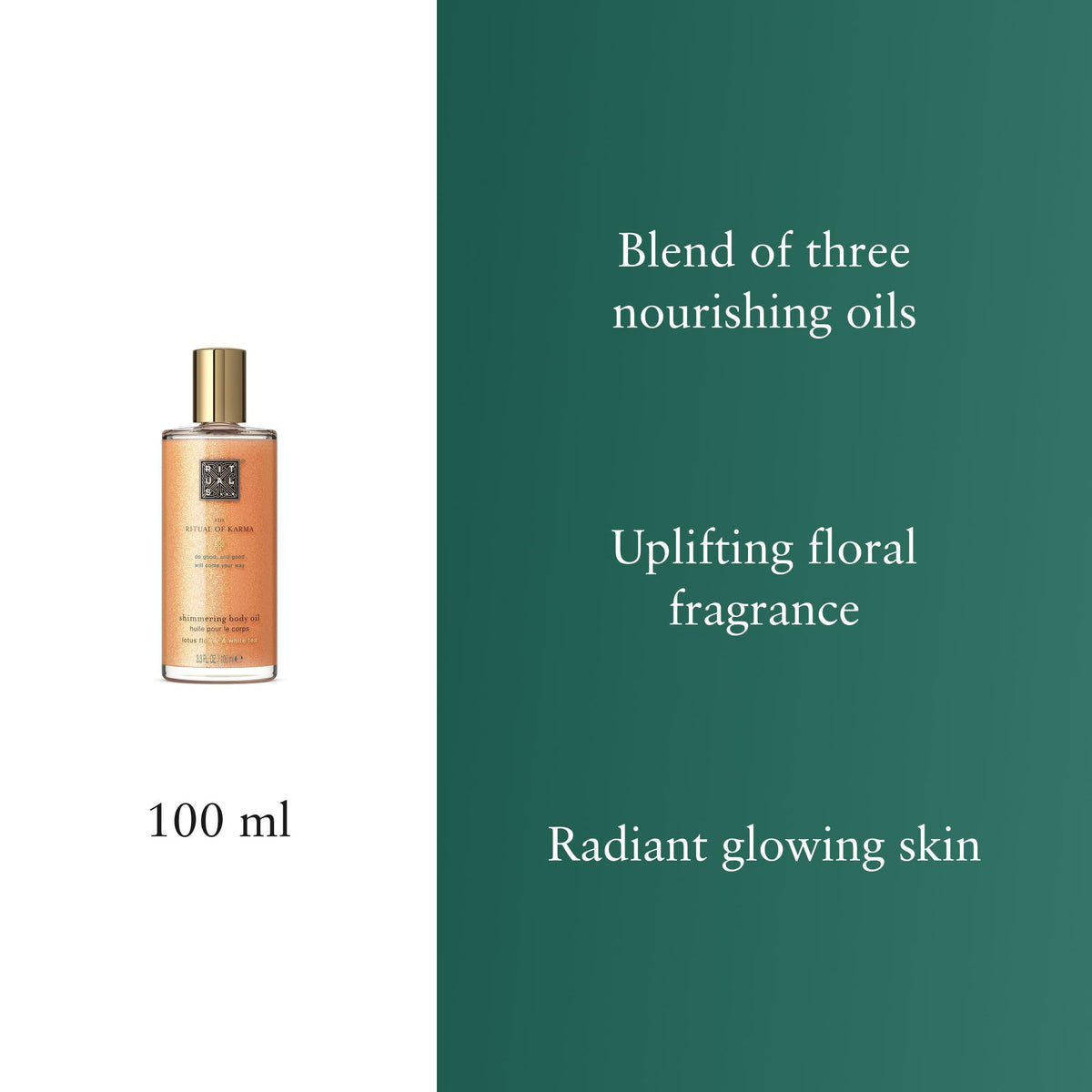 Rituals The Ritual of Karma Shimmering Body Oil Unisex, 3.3 oz