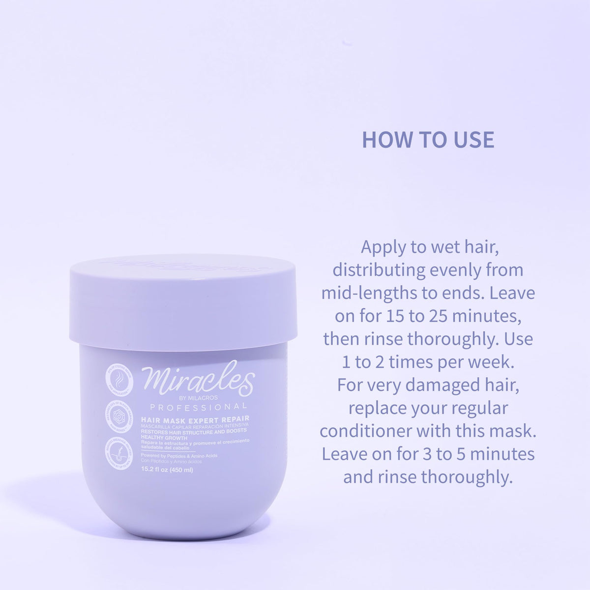 Intensive Repair Hair Mask for Damaged Hair