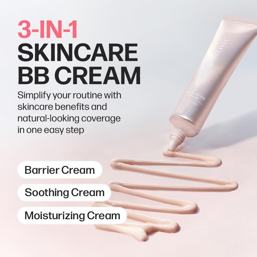 DEAR DAHLIA Daily PDRN BB Cream Lightweight Skin Tint, 1.35 fl oz