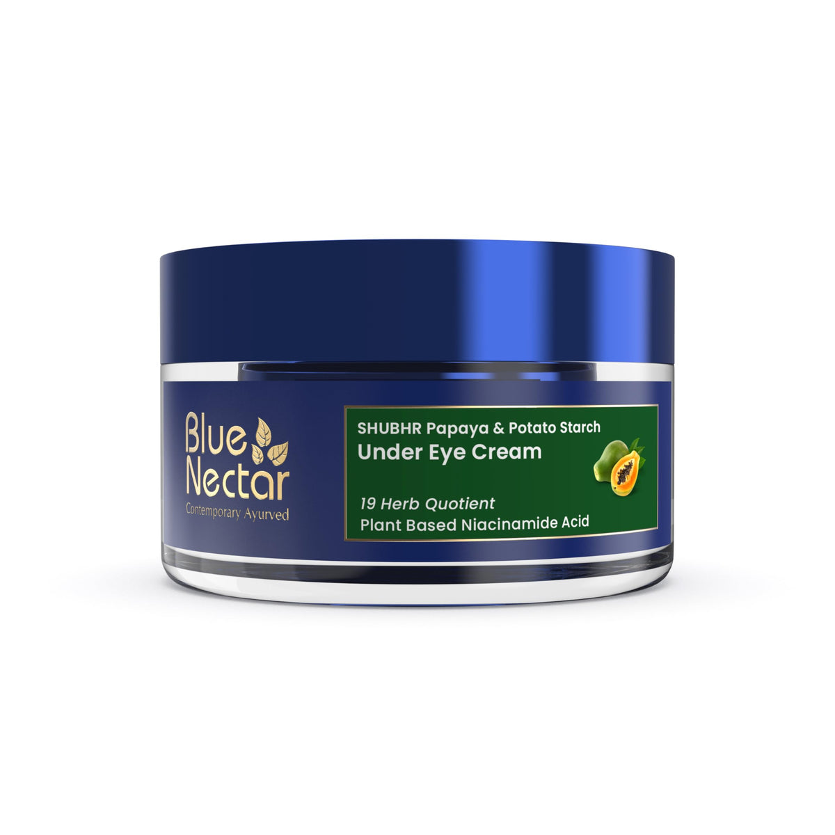Blue Nectar Ayurvedic Under Eye Cream with Papaya & Potato