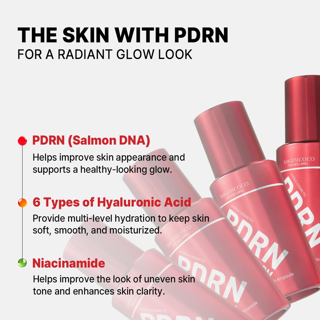 SWANICOCO 20,000ppm PDRN Salmon DNA Serum Ampoule 30ml