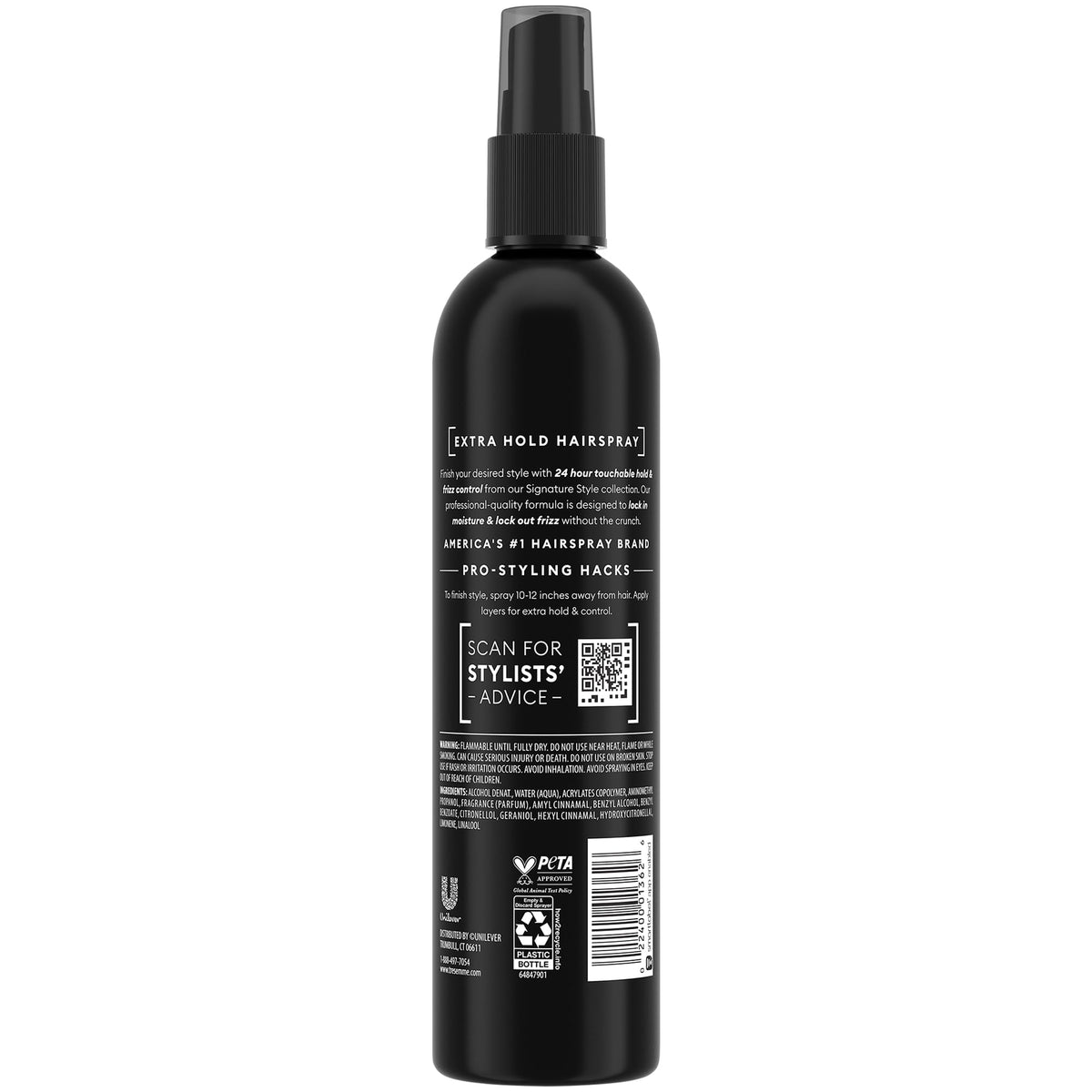 TRESemmé Extra Hold Non-Aerosol Hairspray 3-Pack with Keratin Repair Hair Mask