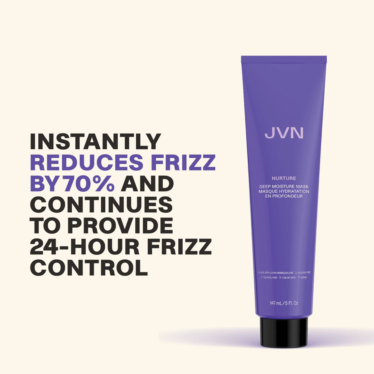 JVN Nurture Deep Moisture Mask Hydrating Hair Conditioning Treatment