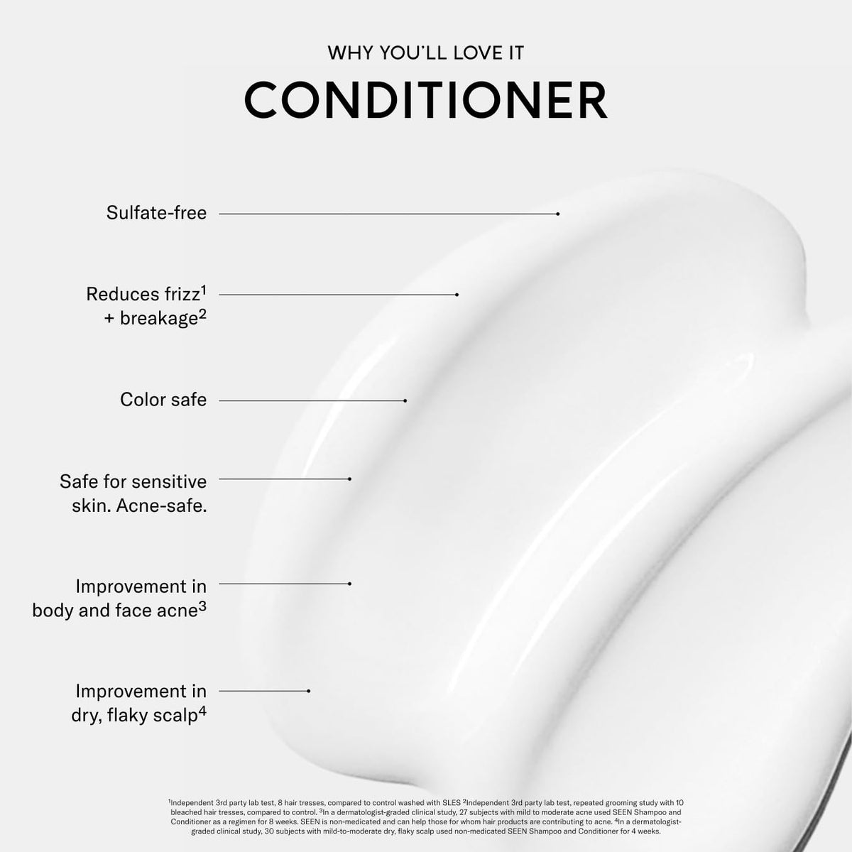 SEEN Lightweight Non-Comedogenic Hair Conditioner