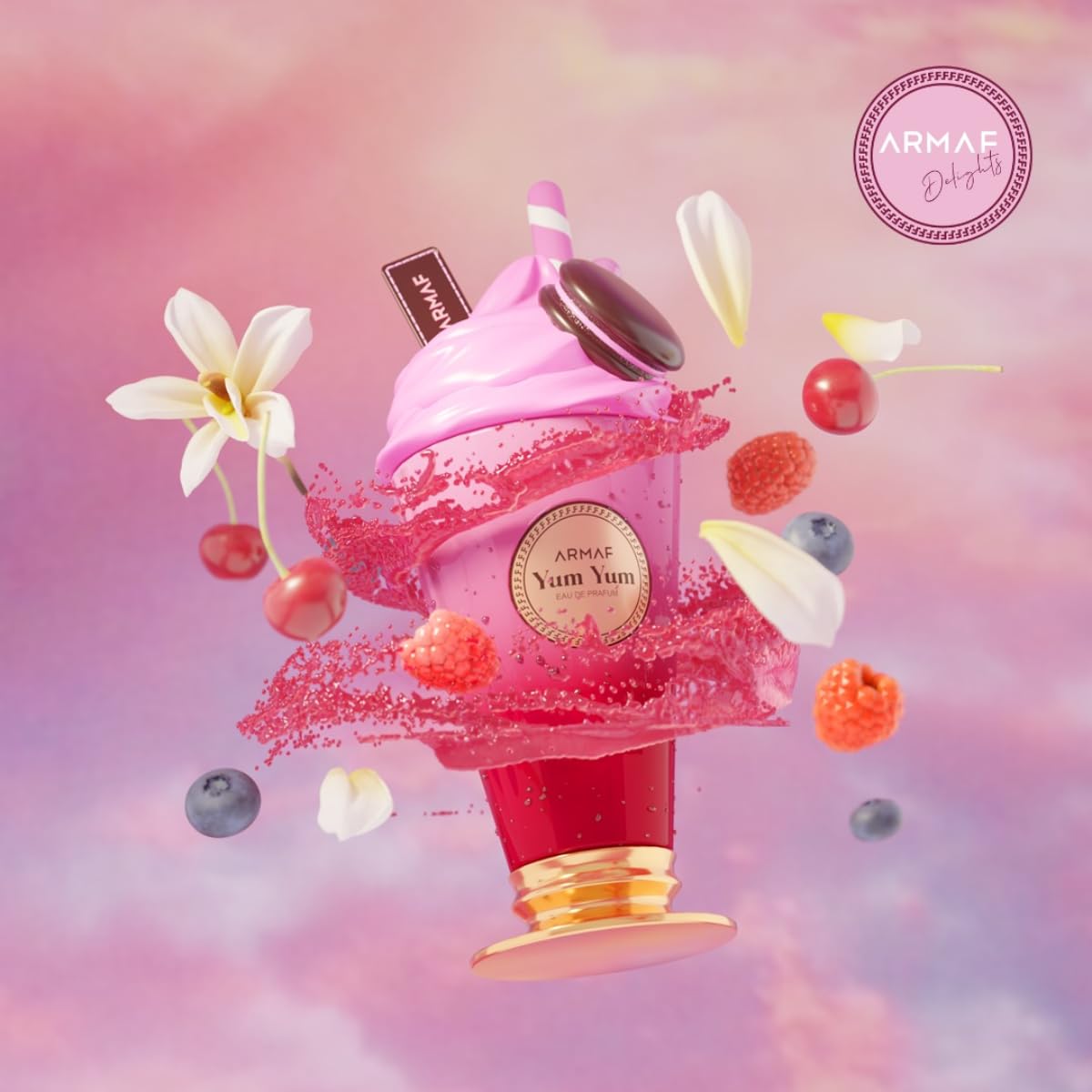 Armaf Delights Yum Yum Eau de Parfum Spray for Women, 3.4