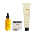 JVN Bestsellers Hair Care Set, 3-Piece Scalp Oil, Air Dry Cream & Recovery Serum