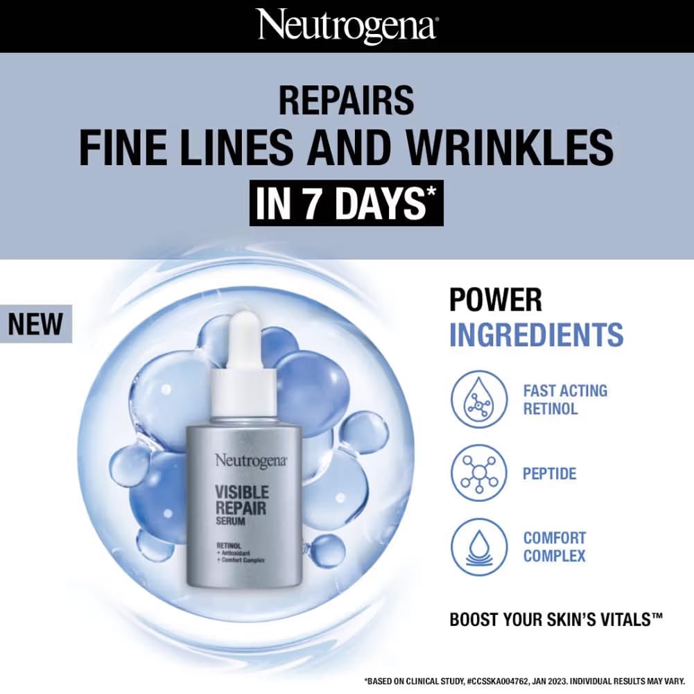 Neutrogena Visible Repair Retinol Serum 30ml